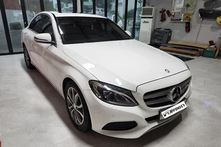 벤츠 w205 C클래스 크롬죽이기 랩핑? / 양주시 덕정동