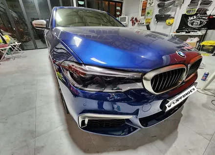BMW 550d 디퓨져 랩핑 카본연출하기? / 양주시 덕정동