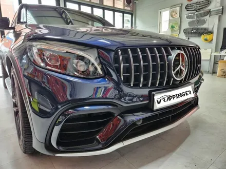 벤츠 GLC63S AMG 크롬죽이기 카본랩핑 / 양주시 덕정동