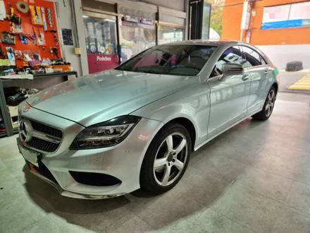 벤츠 CLS350 w218 사틴바솔트 전체랩핑 / 양주시 덕정동