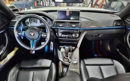 BMW F30 3시리즈 카본 실내랩핑 / 양주시 덕정동