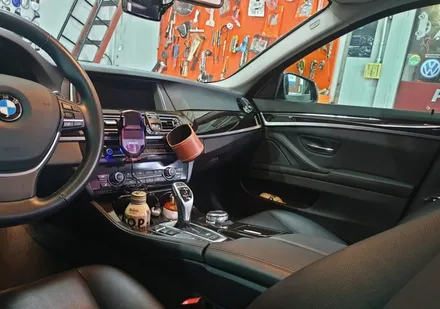 bmw 5시리즈 F10 카본 실내랩핑 전문 / 양주시 덕정동