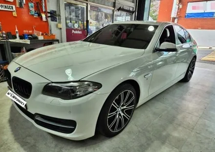 BMW F10 520D 크롬죽이기 부분랩핑으로 멋내기 / 양주시 덕정동