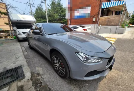 [양주랩핑]마세라티 기블리 전체랩핑_랩핑거 / 양주시 덕정동