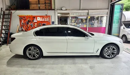 BMW G10 730LD 화사한 화이트펄 전체랩핑 양주랩핑 / 양주시 덕정동