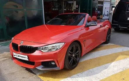 BMW 428i 컨버터블 다이아몬드레드 전체랩핑 시공_양주 랩핑거 / 양주시 덕정동