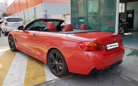 BMW 428i 컨버터블 다이아몬드레드 전체랩핑 시공_양주 랩핑거 / 양주시 덕정동