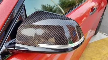 BMW 428i 컨버터블 다이아몬드레드 전체랩핑 시공_양주 랩핑거 / 양주시 덕정동