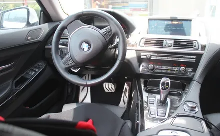 BMW 640D 실내카본랩핑 시공 / 양주시 덕정동