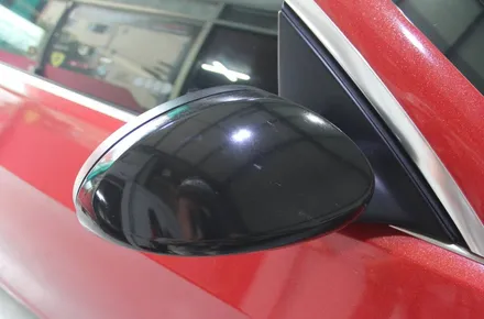 BMW 328I 컨버터블 전체랩핑시공과 금색포인트랩핑의 조합 / 양주시 덕정동
