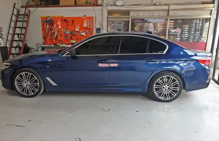 BMW G30 530i 윈도우측면 크롬죽이기 시공                                    양주,남양주,서울경기 랩핑전문샾 / 양주시 덕정동