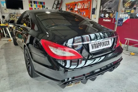벤츠 W218 CLS 테일램프 톤다운 라이트필름 / 양주시 덕정동