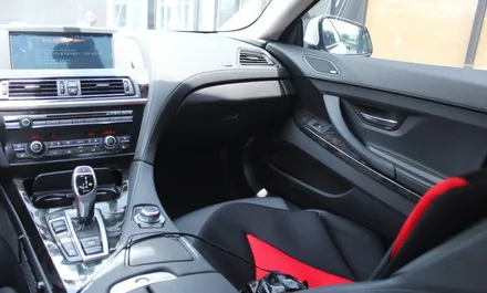 BMW 640D 실내카본랩핑 시공 / 양주시 덕정동