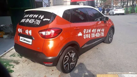 르노삼성 QM3 중고자동차 광고랩핑시공 / 양주시 덕정동