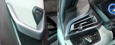 슈퍼카의실내엔? BMW I8 실내 카본랩핑 시공 / 양주시 덕정동