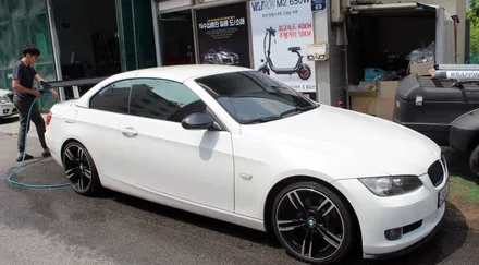 BMW 328i 컨버터블 전체랩핑시공으로 SO HOT / 양주시 덕정동