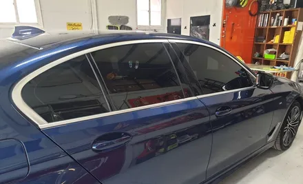 BMW G30 530i 윈도우측면 크롬죽이기 시공                                    양주,남양주,서울경기 랩핑전문샾 / 양주시 덕정동