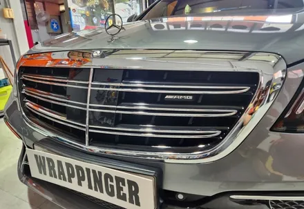 벤츠 S63 AMG 컨버전 전체 크롬죽이기 / 양주시 덕정동