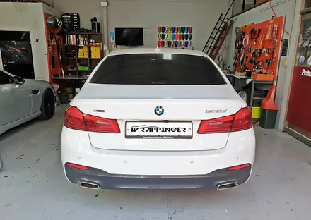 BMW G30 520D 전면후면 라이트필름 시공_랩핑거 / 양주시 덕정동