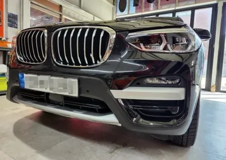 블랙에디션을 향한 BMW X3 (G01) 전면 시공편 / 양주시 덕정동