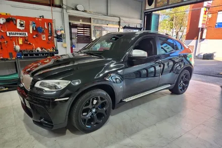 BMW X6 E71 손상된 외형을 부분랩핑으로 깔끔처리 / 양주시 덕정동
