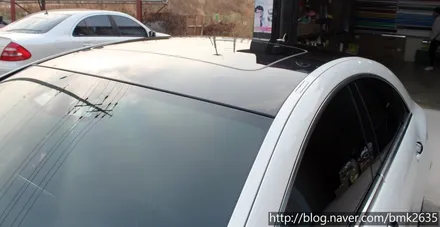 벤츠CLS400 루프스킨 시공 / 양주시 덕정동