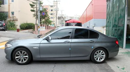 bmw 520d 윈도우크롬몰딩 랩핑시공 / 양주시 덕정동