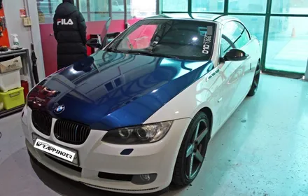 BMW 328i컨버터블 부분랩핑시공으로 포인트살리기 / 양주시 덕정동