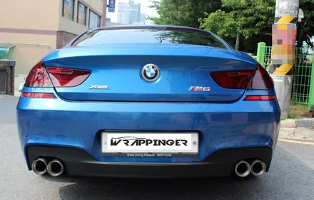 [랩핑거] bmw 640d 테일램프 스모그ppf 시공 / 양주시 덕정동