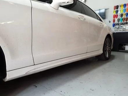 벤츠 cls400 라이트PPF / 사이드스컷크롬데칼 포인트랩핑 / 양주시 덕정동