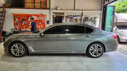 BMW G10 730LD 화사한 화이트펄 전체랩핑 양주랩핑 / 양주시 덕정동