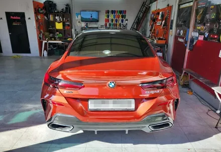 BMW G15 840D 전체랩핑 화이트컬러 / 양주시 덕정동