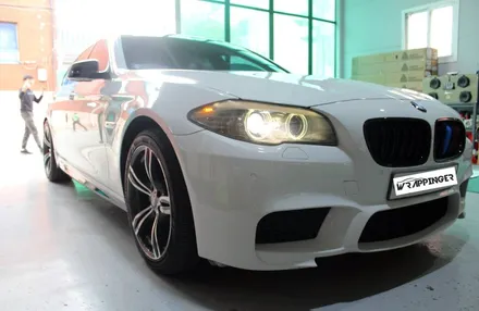 BMW 520D 사이드 M퍼포먼스 사이드데칼 시공으로 멋내자 / 양주시 덕정동