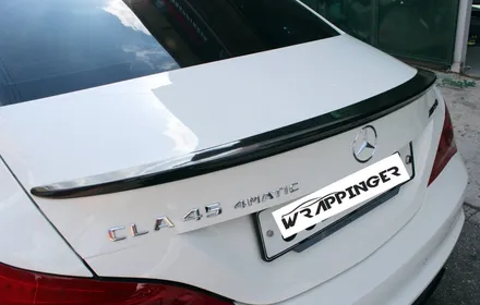 벤츠 CLA45 AMG 부분 카본랩핑시공으로 더욱 AMG답다                                      (범퍼립,디퓨져,스포일러,사이드스컷) / 양주시 덕정동