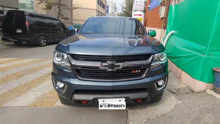 쉐보레 콜로라도 그릴 카본랩핑시공으로 멋스럽게 변신_랩핑거 / 양주시 덕정동