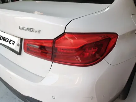 BMW G30 520D 전면후면 라이트필름 시공_랩핑거 / 양주시 덕정동