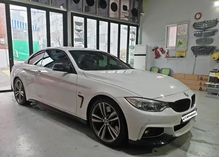 BMW 428i 컨버터블 사이드m퍼포먼스 데칼시공_랩핑거 / 양주시 덕정동