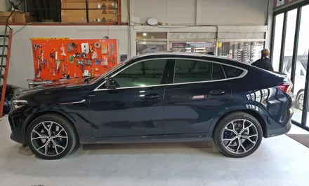 크롬죽이기 시공으로 새로운모습으로 거듭난 BMW X6 40i / 양주시 덕정동