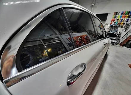 벤츠 w205 C클래스 크롬죽이기 랩핑? / 양주시 덕정동