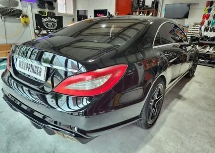 벤츠 W218 CLS 테일램프 톤다운 라이트필름 / 양주시 덕정동