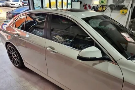 BMW F10 520D 크롬죽이기 부분랩핑으로 멋내기 / 양주시 덕정동