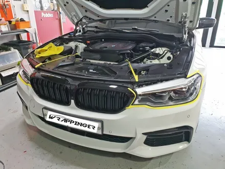 BMW G30 520D 전면후면 라이트필름 시공_랩핑거 / 양주시 덕정동