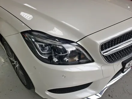벤츠 cls400 라이트PPF / 사이드스컷크롬데칼 포인트랩핑 / 양주시 덕정동