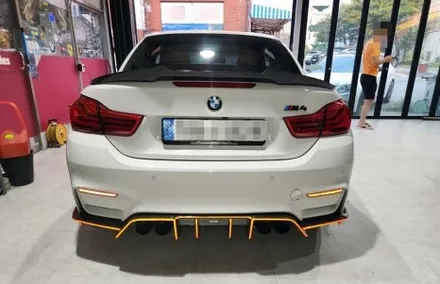 BMW M4 바디킷 엣지라인 포인트 반사 랩핑 / 양주시 덕정동