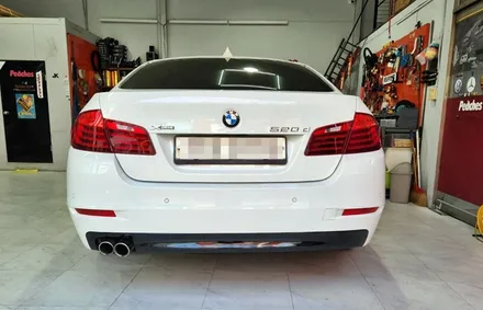 BMW F10 520D 디퓨져 부분랩핑으로 만들기 / 양주시 덕정동