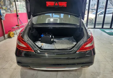 cls400 후면 블랙스모그 & 크롬죽이기 포스연출 / 양주시 덕정동