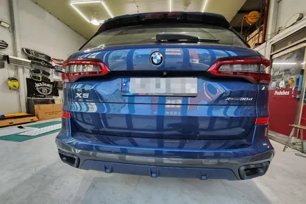 BMW 파이토닉 블루 X5 (G05) 크롬죽이기 리얼 후기 / 양주시 덕정동