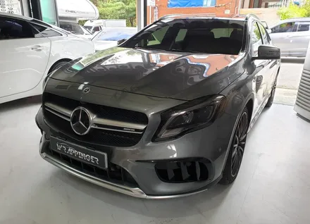 벤츠 GLA45AMG 라이트필름시공으로 라이트보호하세요 / 양주시 덕정동