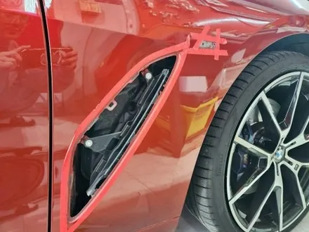 BMW G15 840D 전체랩핑 화이트컬러 / 양주시 덕정동