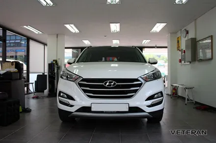 세종루프스킨 올뉴투싼 투톤랩핑시공! / 천안 신방동